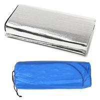 200x200cm Silver Foldable Sleeping Mattress Waterproof Camping Kneeler Mat Picnic Outdoor Folding Mat Pad For Camping Hiking