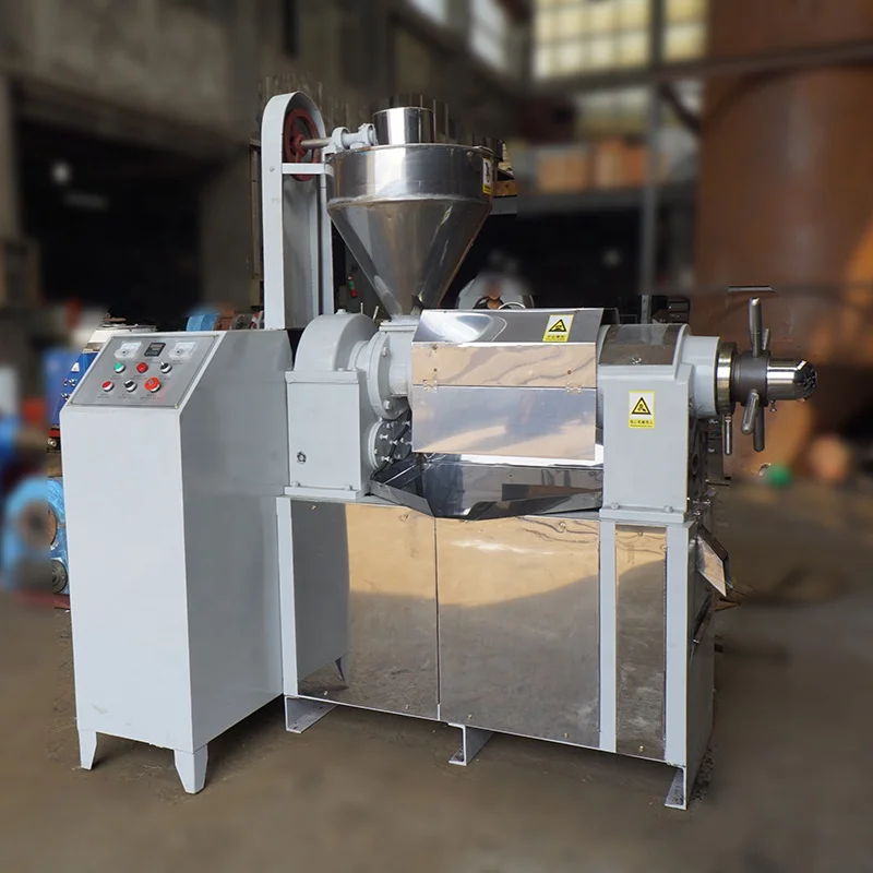 Large Capacity 150-200kg/h Oil Pressers Machine High Efficiency Sunflower Peanut Oil Press Extraction Machine