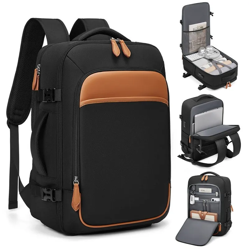 

Мужской водонепроницаемый рюкзак большой емкости с USB-портом для компьютера для поездок на работу и путешествий — Mochila De Viagem