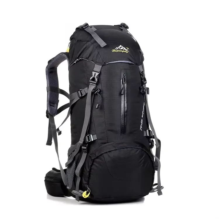 

50L Waterproof Outdoor Sport Hiking Camping Travel Backpack Pack Mountaineering Climbing Trekking Bag Knapsack with Rain Cover