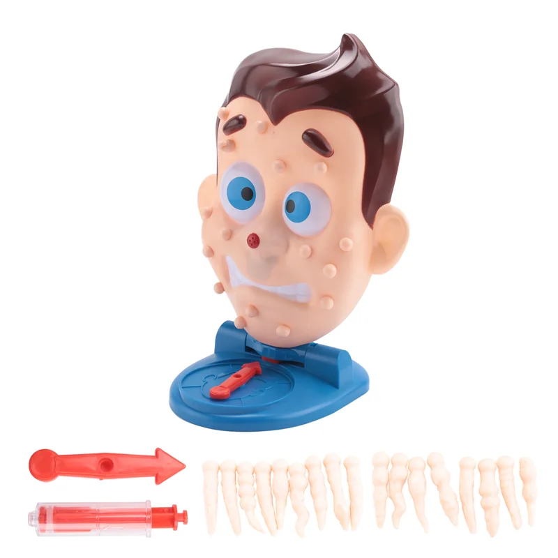 ODIES-جدة محاكاة شكل الوجه ضغط حب الشباب ظهرت بثرة الوالدين والطفل مجلس لعبة مضحك ألعاب الحفلات العائلية