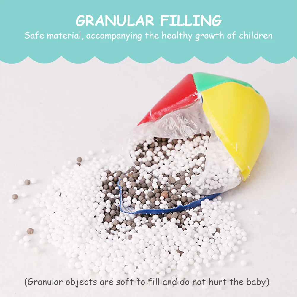 12pcs Outdoor Throw Sports Multi-Colored Bag Circus Toy Anti-deformation Strong Stitching for Kids Adults Beginner