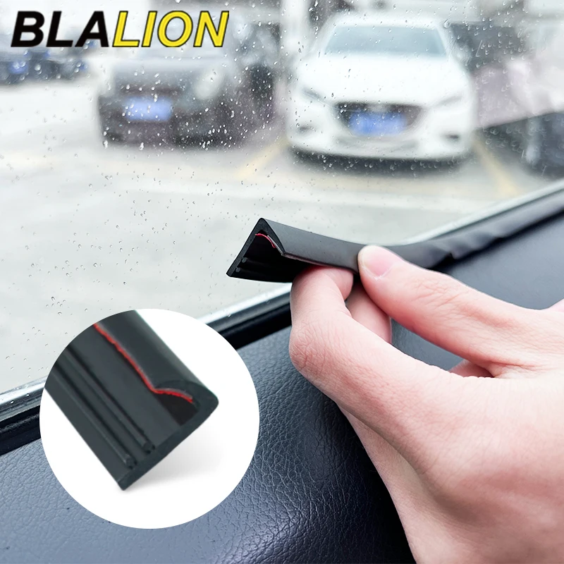 BLALION  Car Window Seal Strip 7-Shape Auto Rubber Side Window Gap Filler Noise Insulation Waterproof Windproof Sealing Strips