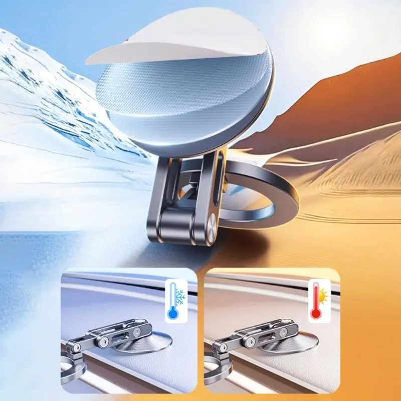 Vehicle Phone Mount Bracket Holder Vacuum Suctiond with Vacuum Attachment 36 Degree Rotation for Safe Driving Experience