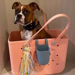 Dog Bag Carrier Fashion Beach Bogg Bags for Women Handbag Breathable Large EVA Outdoor Picnic Pet Bag Storage Basket