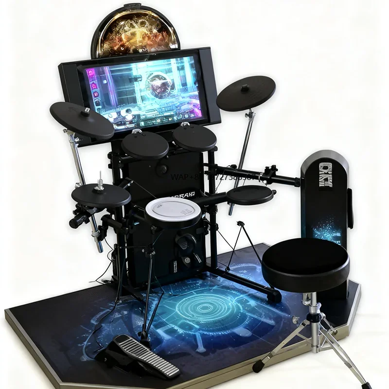 

Wholesale Crane Machine Coin Operated Electronic Simulator Music Jazz Drum Arcade Video Machine English