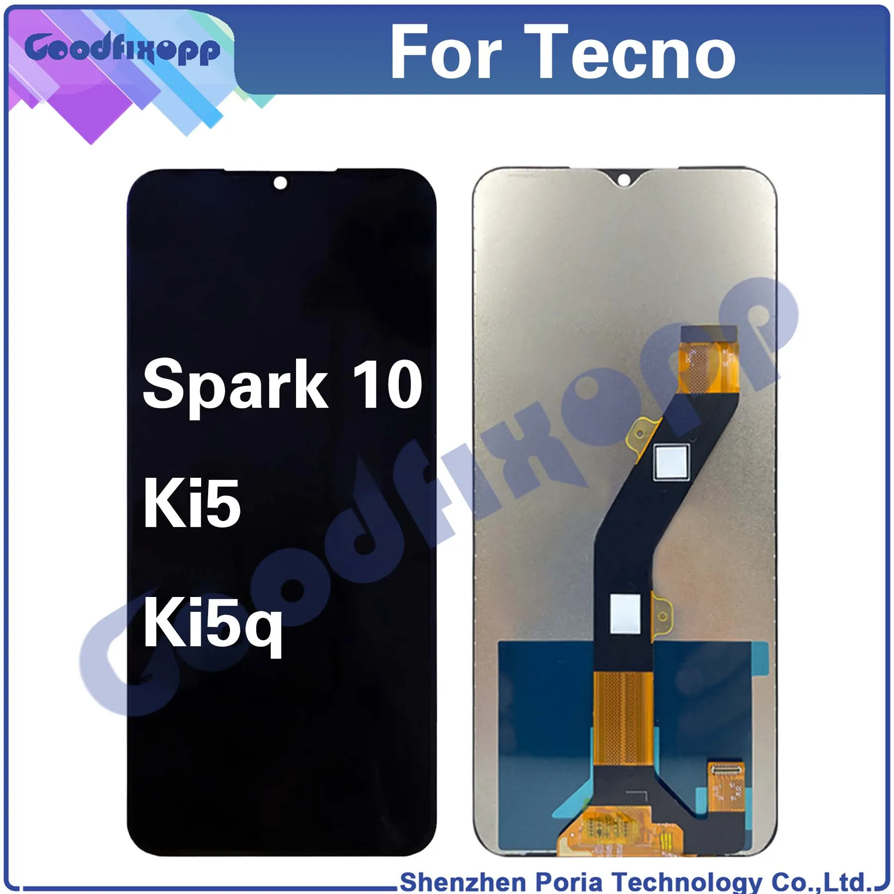 

Запасные части для ЖК-дисплея смартфона Tecno Spark 10 Ki5 Ki5q Spark10