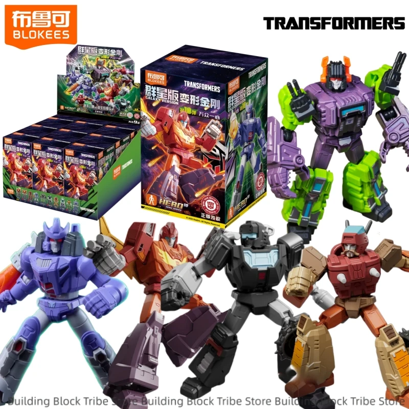 BLOKEES Transformers Building Blocks Galaxy Version 10 Toy Rodimus Prime Warpath Galvatron Assembly Model Ornament Gift