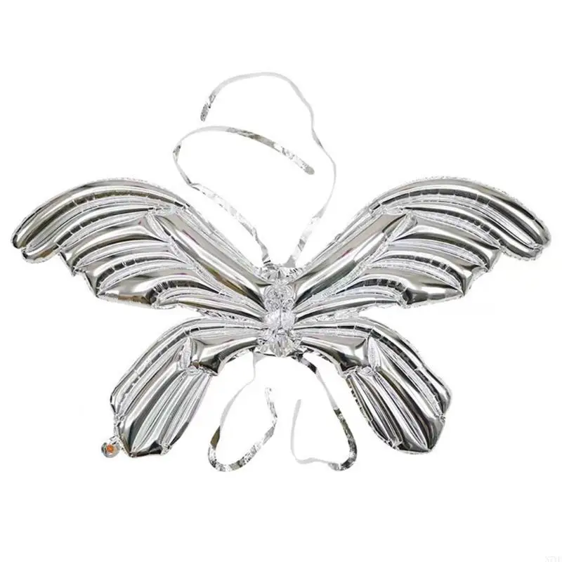 N7YF Balloon Fairy Wing Balloon Angel Wings Birthay Party Halloween Dress Up Props