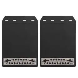 2 Pieces Truck Mud Flaps Heat-Resistant Car Splash Guards Trucks Mud Guards Wear-Resistant Auto Accessories Kit Rear Mud Flaps