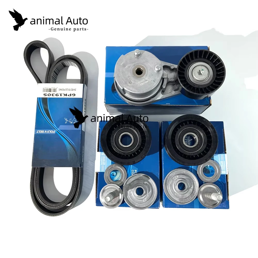 3.0 V6 D Gen2 DRIVE BELT TENSIONER KIT for LAND RANGE ROVER IV SPORT L494 DISCOVERY 5 LR5 LR071038 LR079293 LR036304