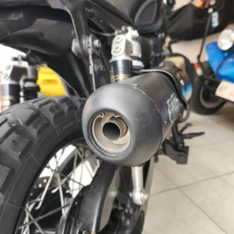 Universeller 48-mm-Motorrad-Auspuffschalldämpfer, abnehmbarer DB-Killer-Schallreduzierer für Honda Yamaha, Geräuscheliminator – Detail 4