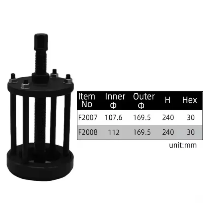 Track Axle Bearing Extractor Puller removal For MAN Truck Repair Tools