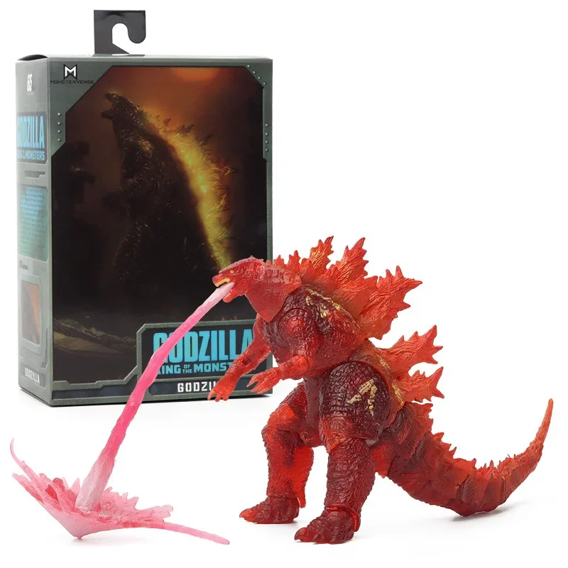 Nuclear Energy Spray 7-Inch Movable NECA SHM Godzilla vs. Kong PVC Statue Action Figurine Desk Anime Model Toys Figures Gift