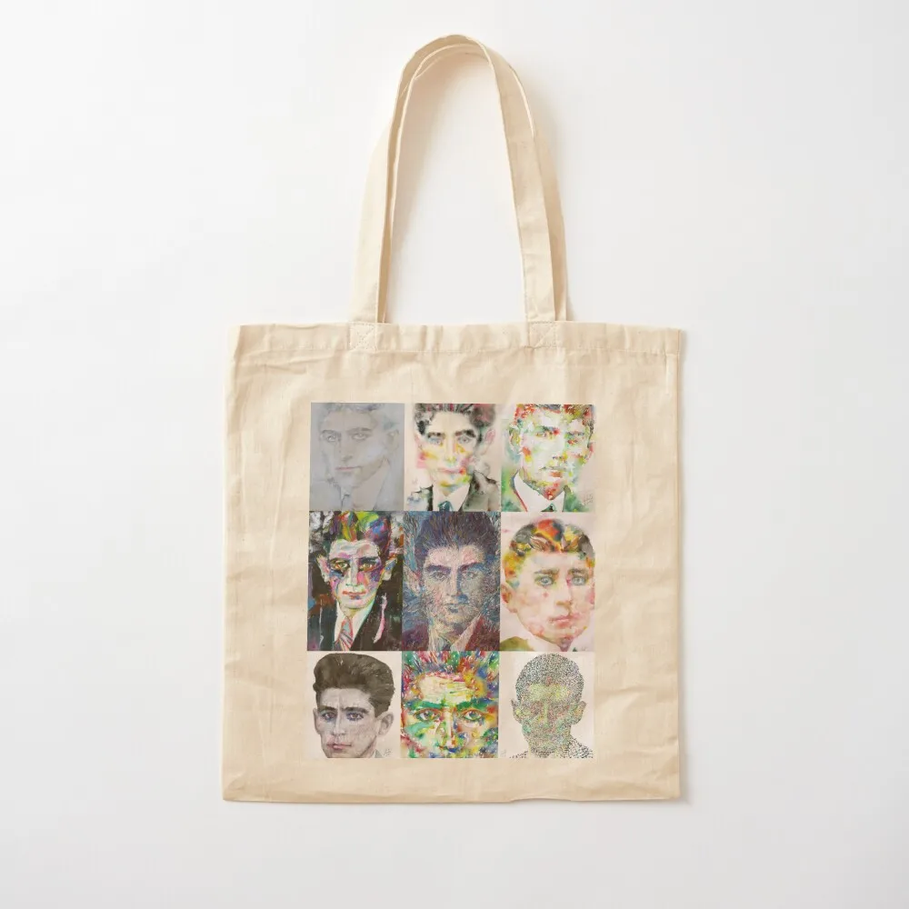 

NINE TIMES FRANZ KAFKA Tote Bag Lady bags tote bag men's women bag Canvas Tote