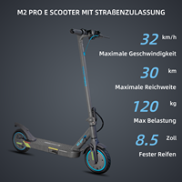 HONEYWHALE Electric Scooter M2 Pro For Adult E Scooter Foldable 500W 30Km Range 8.5\