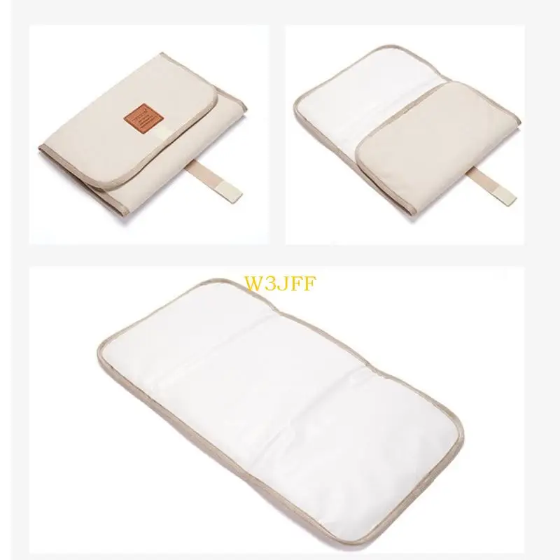 W3JF Foldable Baby Diaper Changing Pad Waterproof Newborn Travel Nappy Changing Mat