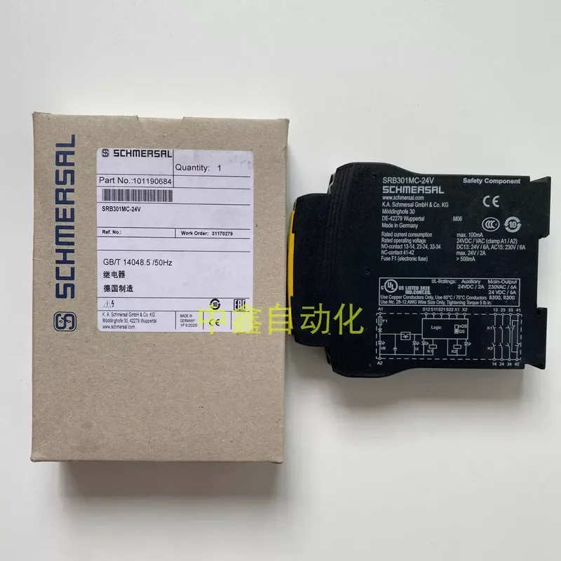 New SCHMERSAL SRB301MC Safety Relay SRB031MC-24V Spot Inquiry