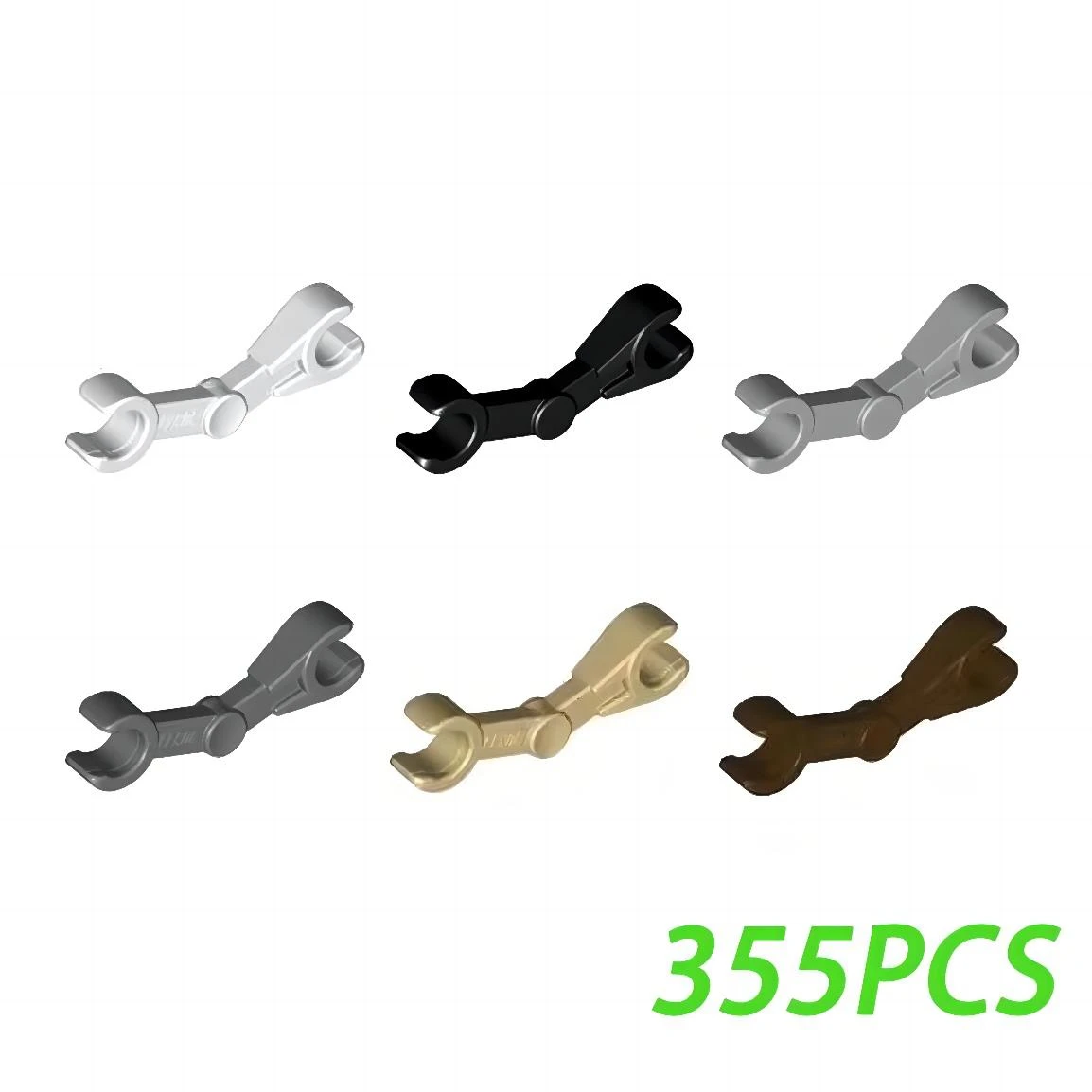 

MOC Puzzle Part 30377 Compatible Building Blocks Arm Mechanical 50g with 355PCS Robot Body DIY Toy Assembles Gifts