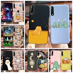 For Vivo S1 Case 1907 V1907 Cute Fashion Candy Painted Cover Soft Silicone Phone Case For Vivo V17 Neo VivoS1 Fundas 6.38'' Bags