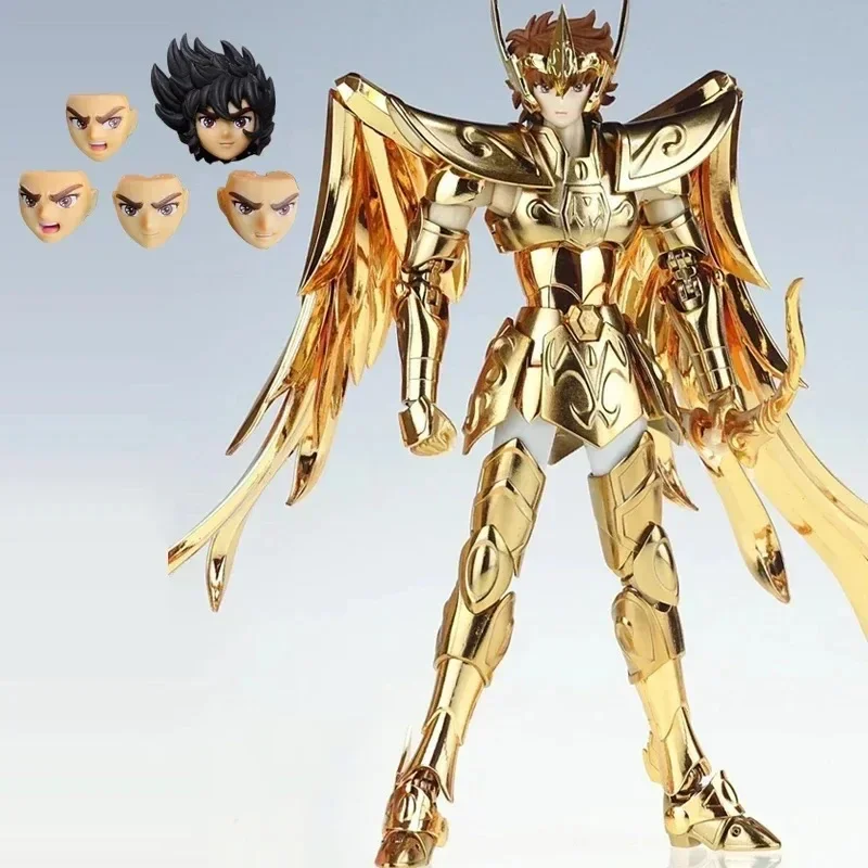 MST Saint Seiya Myth Cloth EXM ราศีธนู Aiolos w Pegasus Head 24 K/OCE/Dark Gold อัศวินของ Zodiac Action Figure ในสต็อก