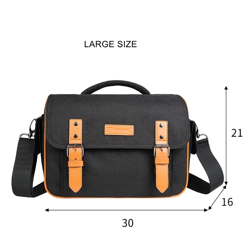 Fashion Photography Camera Bags Sling Shoulder Bag Outdoor Travel Photographer Handbags for Nikon Canon Sony Lens Case Pack