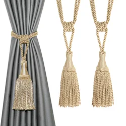 1Pc Tassel Curtain Tieback Home Decoration Curtain Holder Hanging Balls for Livingroom Bedroom Accessories Curtain Tie backs