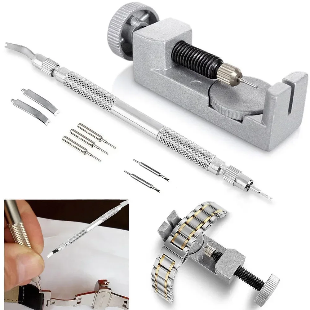 High Strength Watch Band Link Adjust Slit Strap Bracelet Chain Pin Remover Adjuster Repair Tool Kit or Men/Women Watch NH35 NH36