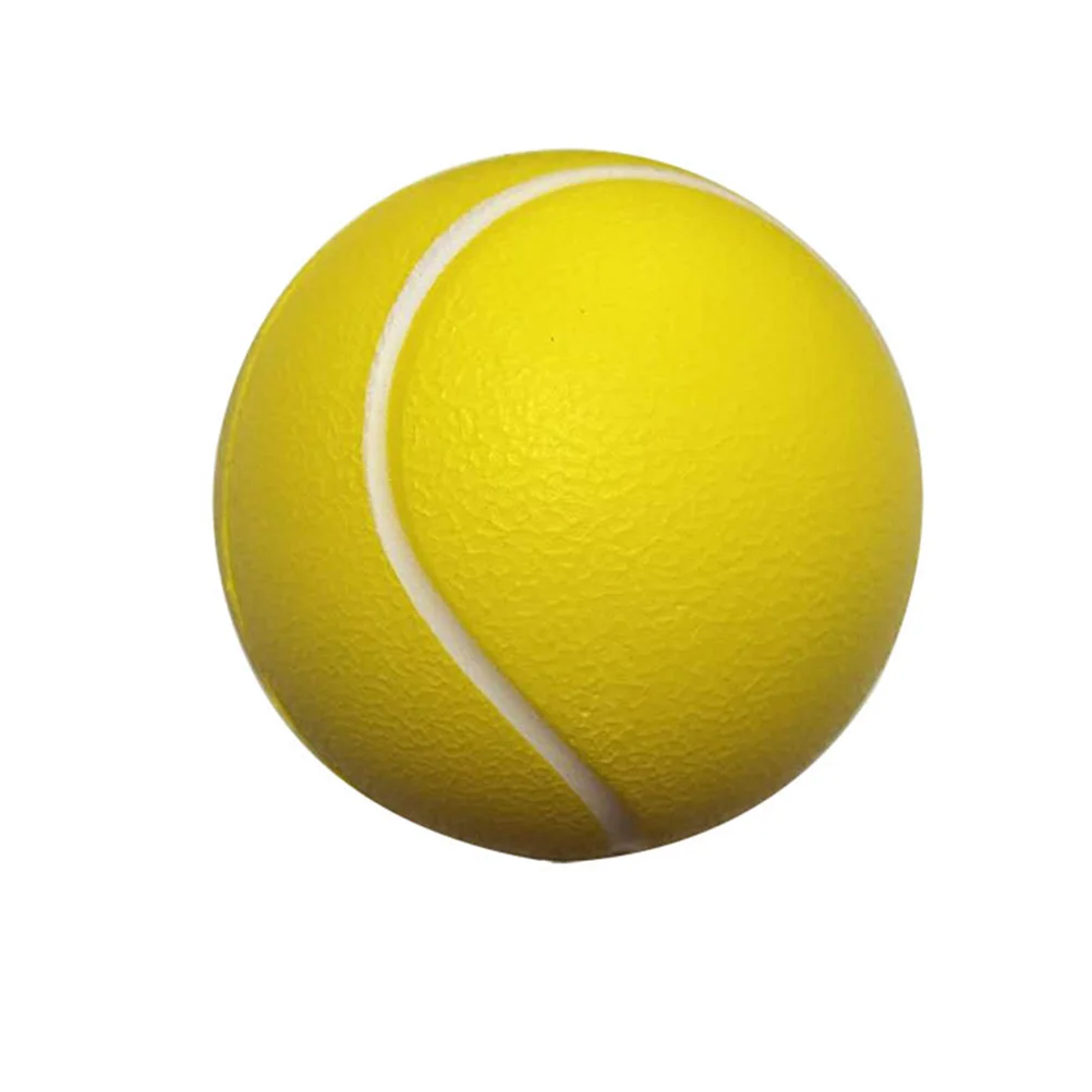 8pcs Creative Tennis Balls Practice Tennis Balls Sports PU Tennis Balls Playing Ball (2pcs Yellow, 2pcs Red, 2pcs Blue, 2pcs