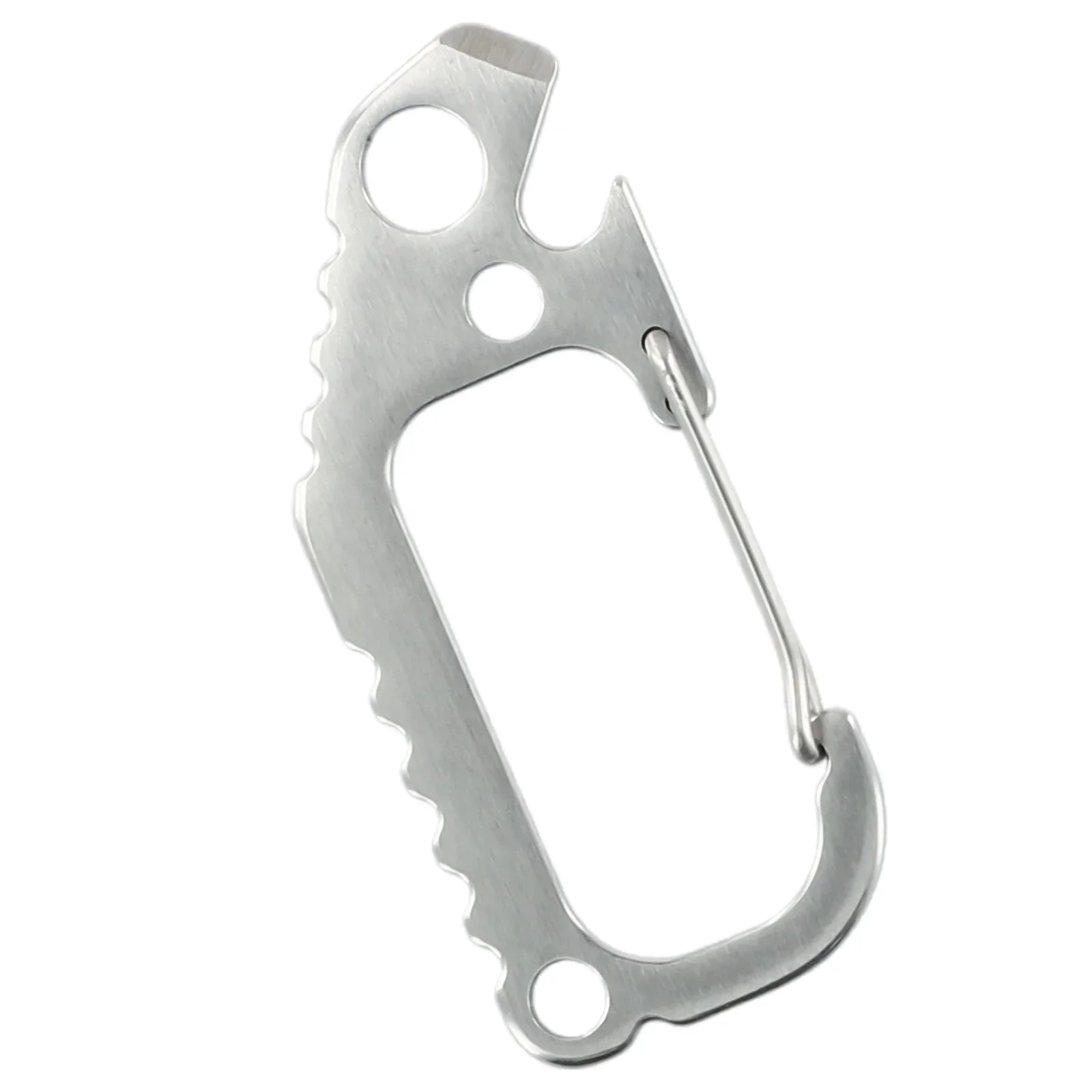 

1pc Outdoor Carabiner D-Ring Key Chain Clip Hooks Mountaineering Climbing Buckle Bottle/box Opener Fast Hanging Carabiners Parts