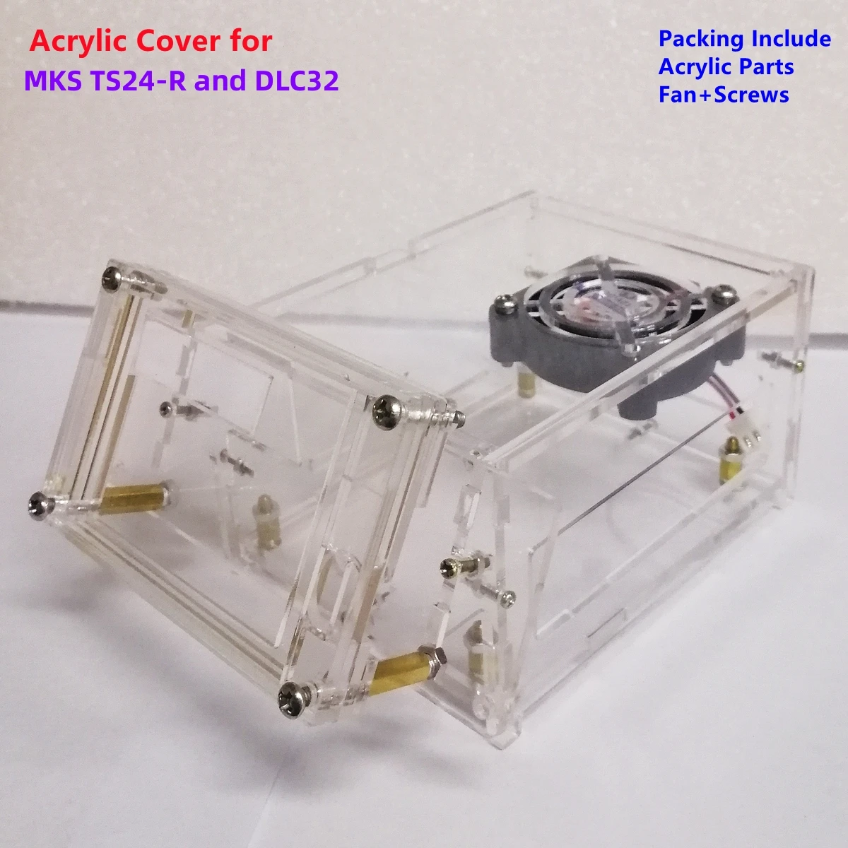 MKS DLC32 Acrylic box protect case shell outer casing for MKS TS24-R TS35-R screen display