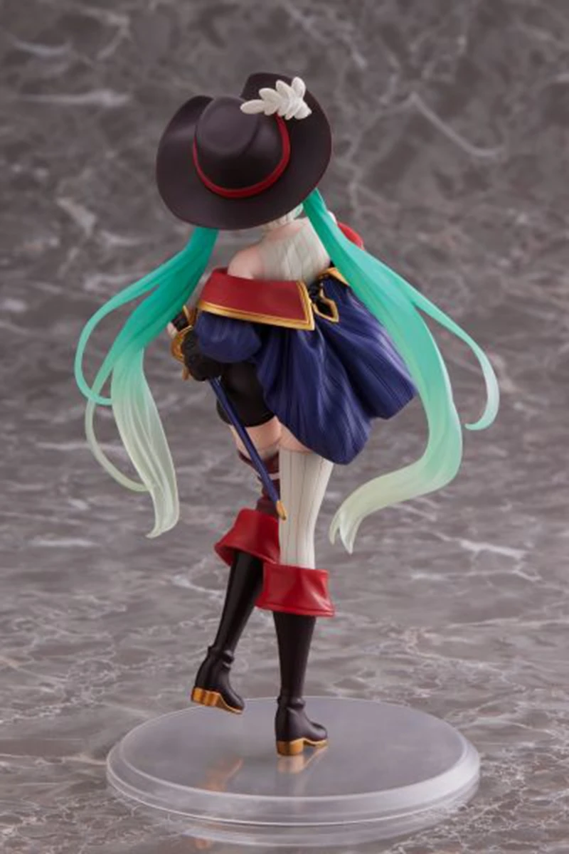 18cm Hatsune Miku figurka Anime Kawaii bajkowa kraina czarów Hatsune Miku kotka w butach figurki zabawka do kolekcjonowania dla dorosłych