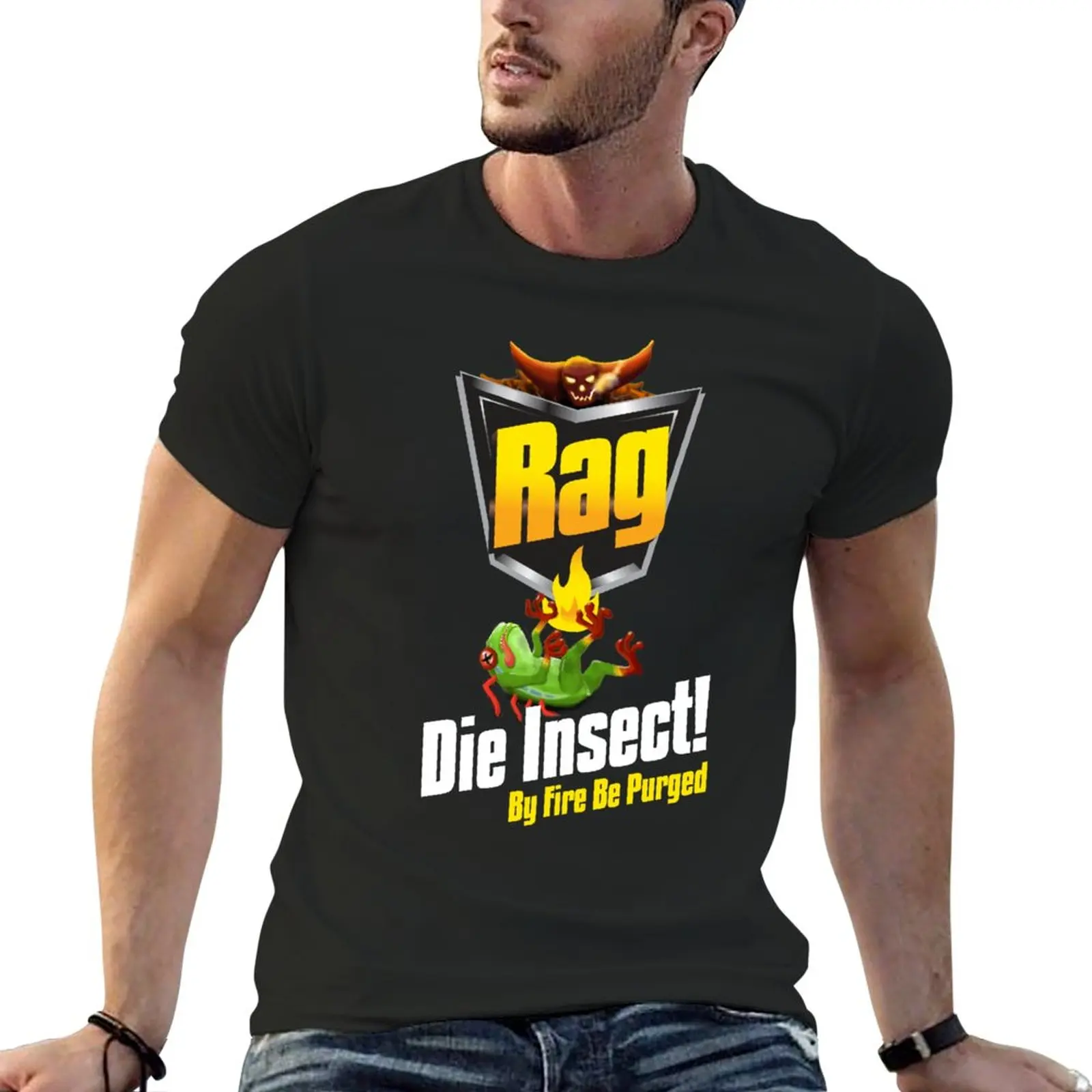 

New Die Insect! T-Shirt summer tops vintage clothes mens champion t shirts
