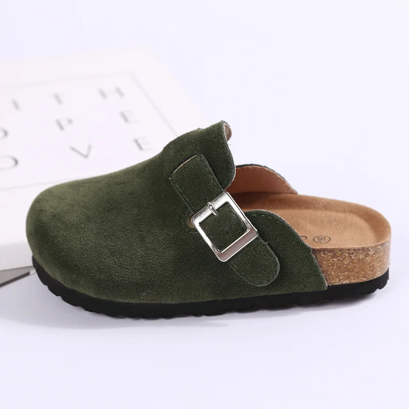 Corde KNN-Chaussures en liège pour bébé, souliers pour enfant, nouveau style, MiniInTheBox, avec ceinture, pour la maison, pantoufles de loisirs,