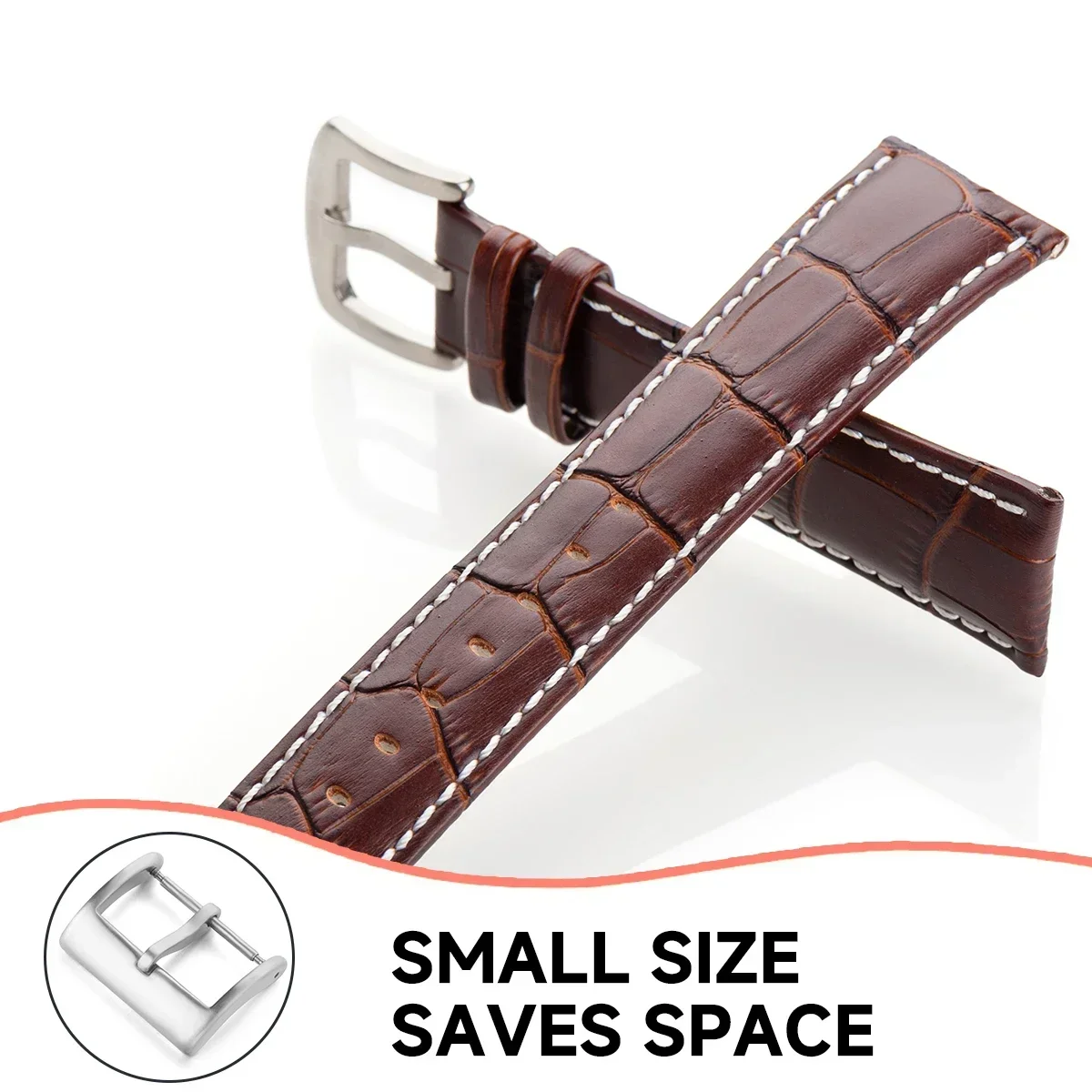 16 18 20mm 22mm 24mm 26mm Stainless Steel Watchband Clasp Brushed Matte Replacement Watch Strap Buckle Repair Parts Black Gold