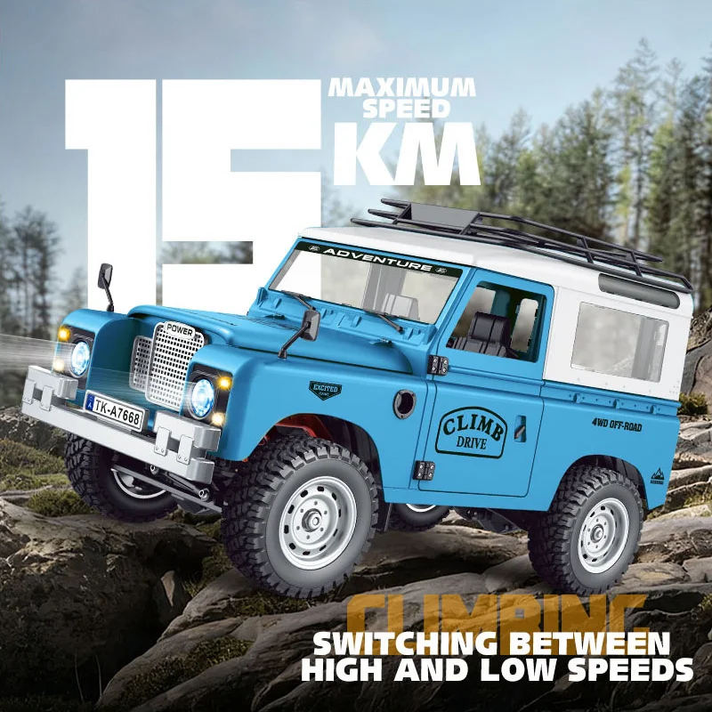 Escala 1:10 RC Crawler Car 4X4 Off Road Truck 2.4G Controle Remoto Proporcional Completo Engrenagem de Alta Baixa Velocidade Chassi Ajustável SG1009