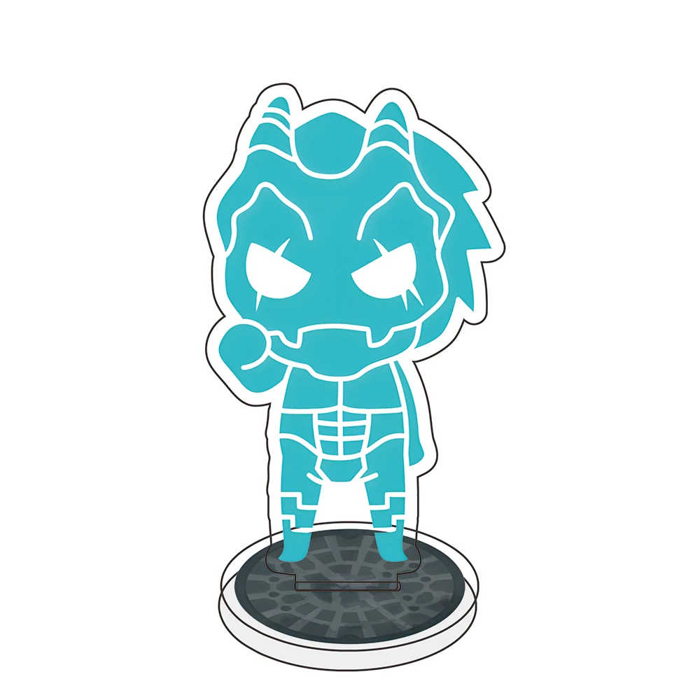 كايجو هاتشيغو كايجو رقم. 8 كافكا هيبينو GM 10 سنتيمتر الاكريليك حامل نموذج لجسم لوحة حامل كعكة توبر أنيمي لطيف Q الاكريليك الوقوف #2