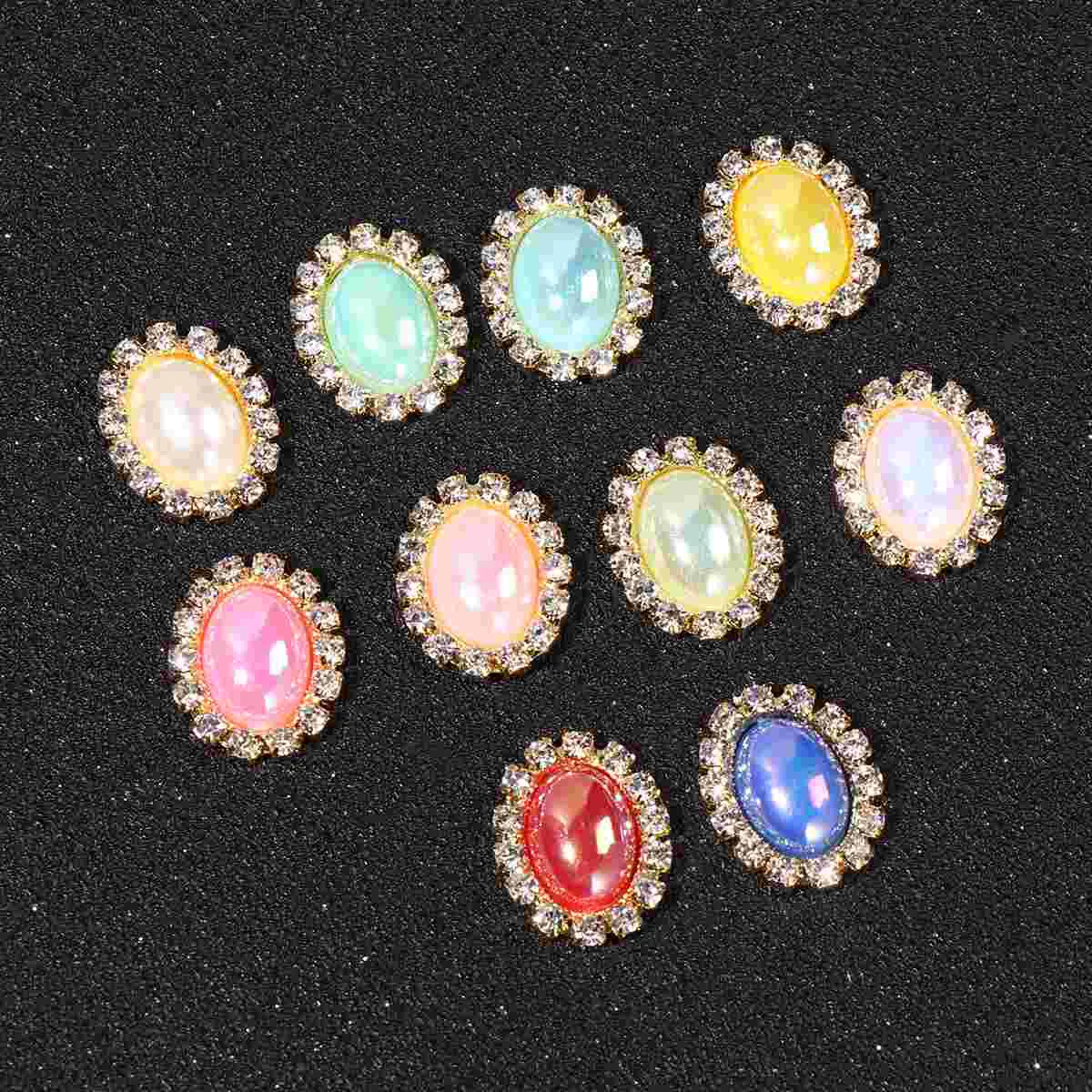 

DIY Beading Projects Jewelry Accessory Crystals Decor Golden Rhinestone Ornament