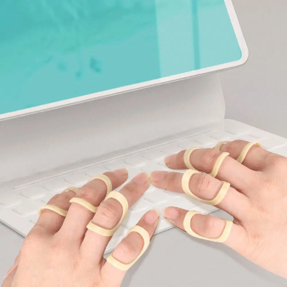 High-quality Support Protection Finger Fixing Sleeve Bending Deformation Arthritis Finger Splint Oval 8 Stabilizes Finger Sleeve