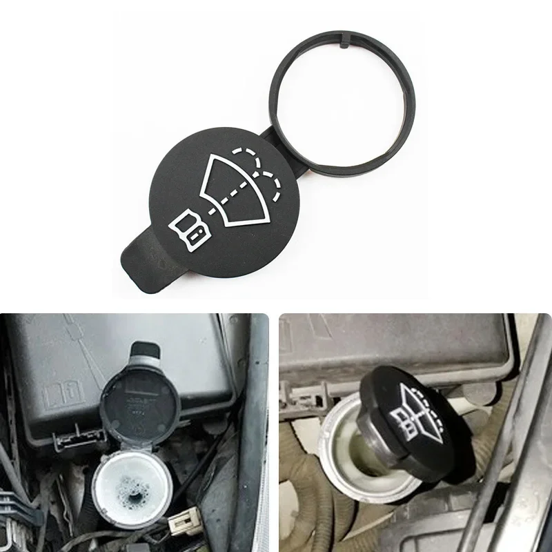 Arandela de limpiaparabrisas de coche, depósito de líquido, tapa de botella de tanque de coche, cubierta para ADAM Opel ASTRA J K CORSA E INSIGNIA