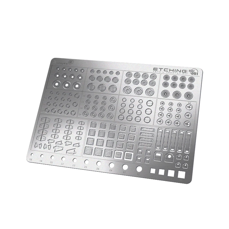 Hobby Mio High-Precision Etched Sheet Ultra-Thin Armor Detail Transformation Assembly Model Tools
