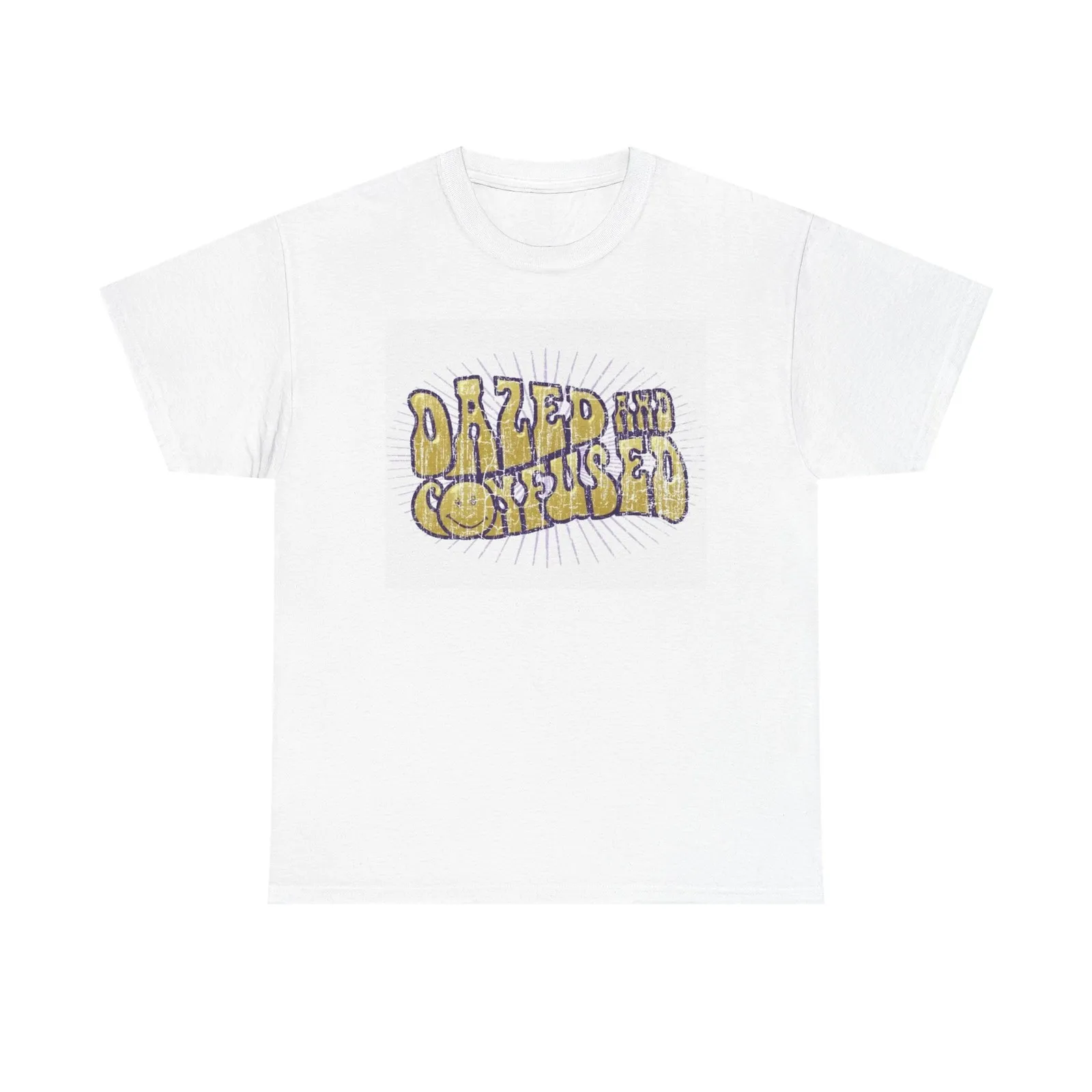 Dazed And Confused Graphic T Shirt Vintage Unisex Heavy Cotton Tee
