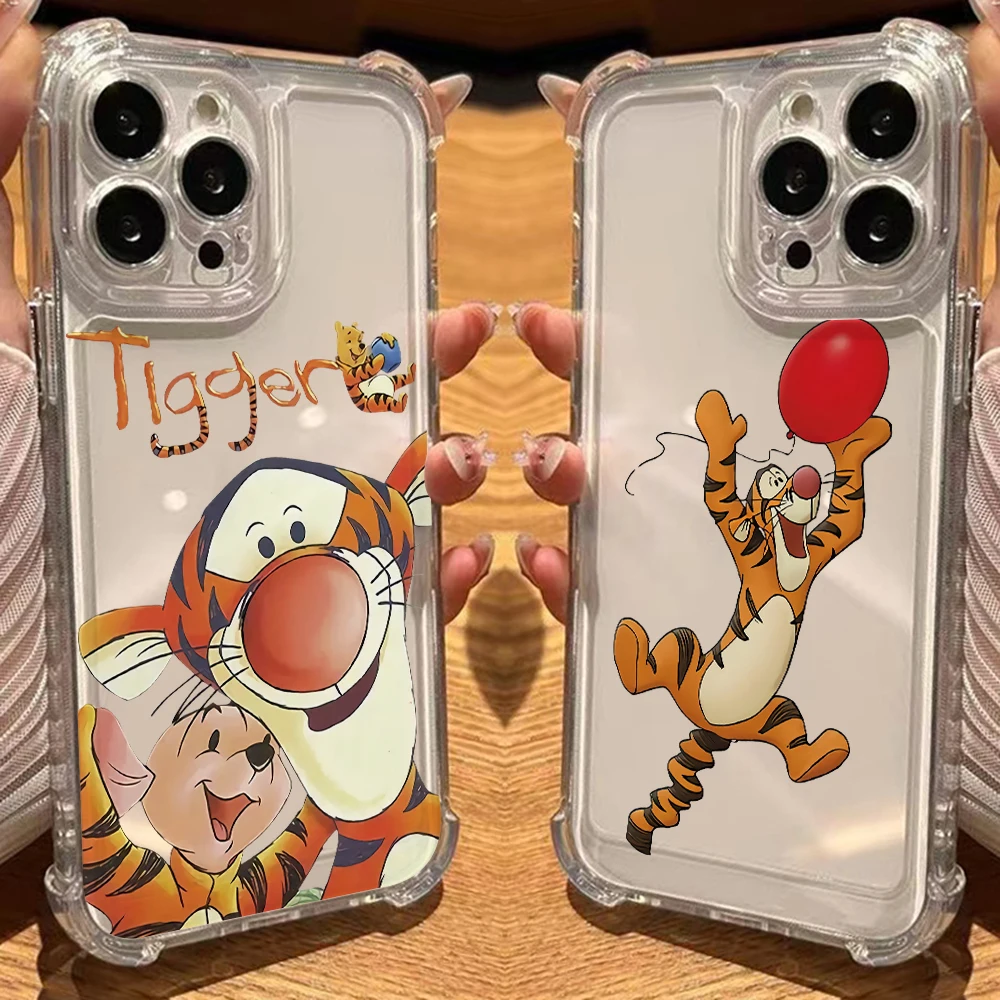 حافظة هاتف Happy Tigger لهاتف OPPO Realme C55 C53 C35 C33 C31 13 Plus Reno 12 11 F 8 7 T Pro A78 5G غطاء رقيق ناعم مقاوم للصدمات