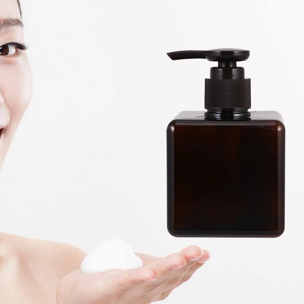 

6 Pcs Shower Gel Empty Pump Bottles for Lotion Fluid Storage with Dispenser Shampoo