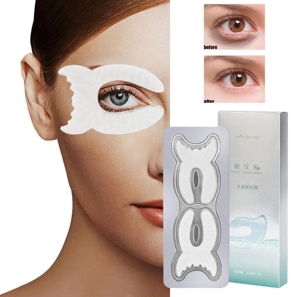 Collageen Oogmasker Verstevigende Lifting Fade Fijne Lijntjes Hyaluronzuur Rimpel Verwijderen Ogen Patches Hydraterende Gladde Ooghuidverzorging