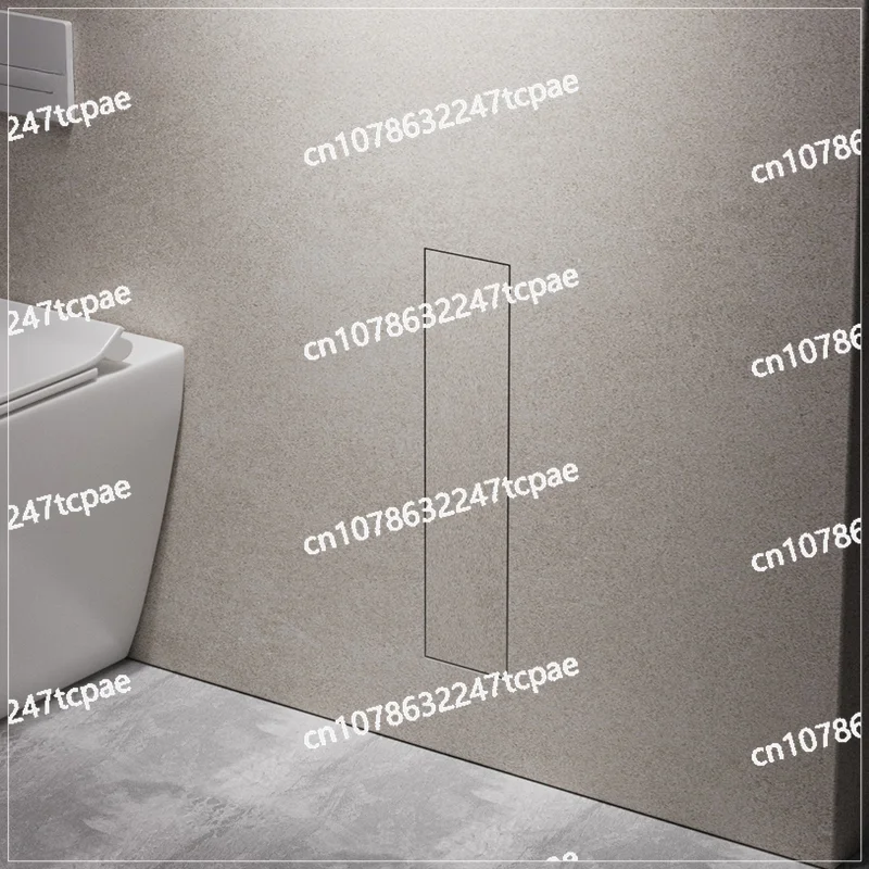 

Concealed Stainless Steel Niche Brush Recessed Trash Can Toilet Tissue Box