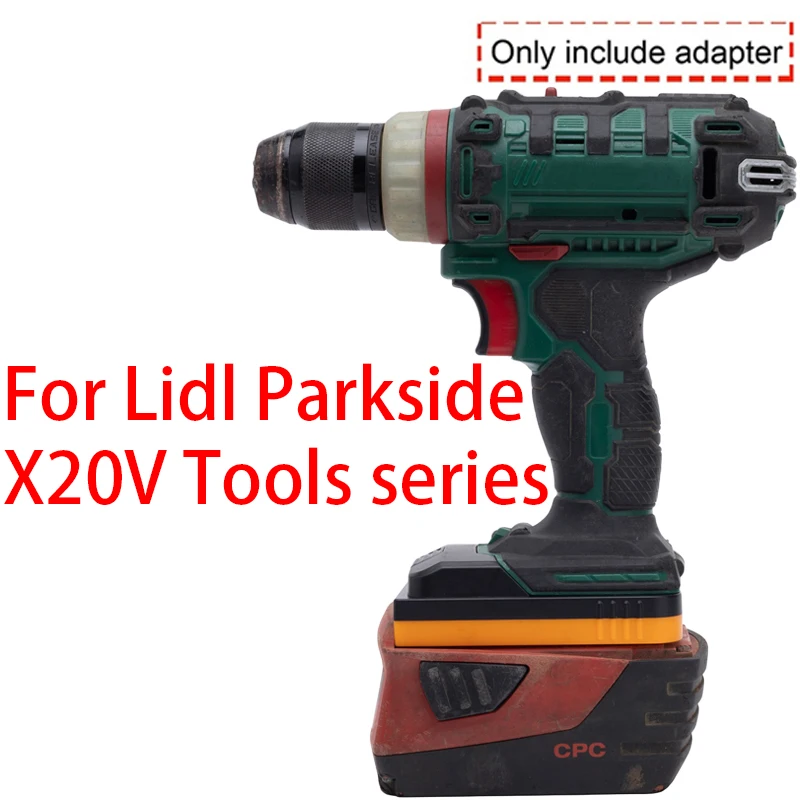 Battery Adapter/Converter for Lidl Parkside X20V Li-ion Tools to Hilti 22V B22 CPC Li-ion Battery Adapter Power Tool Accessory