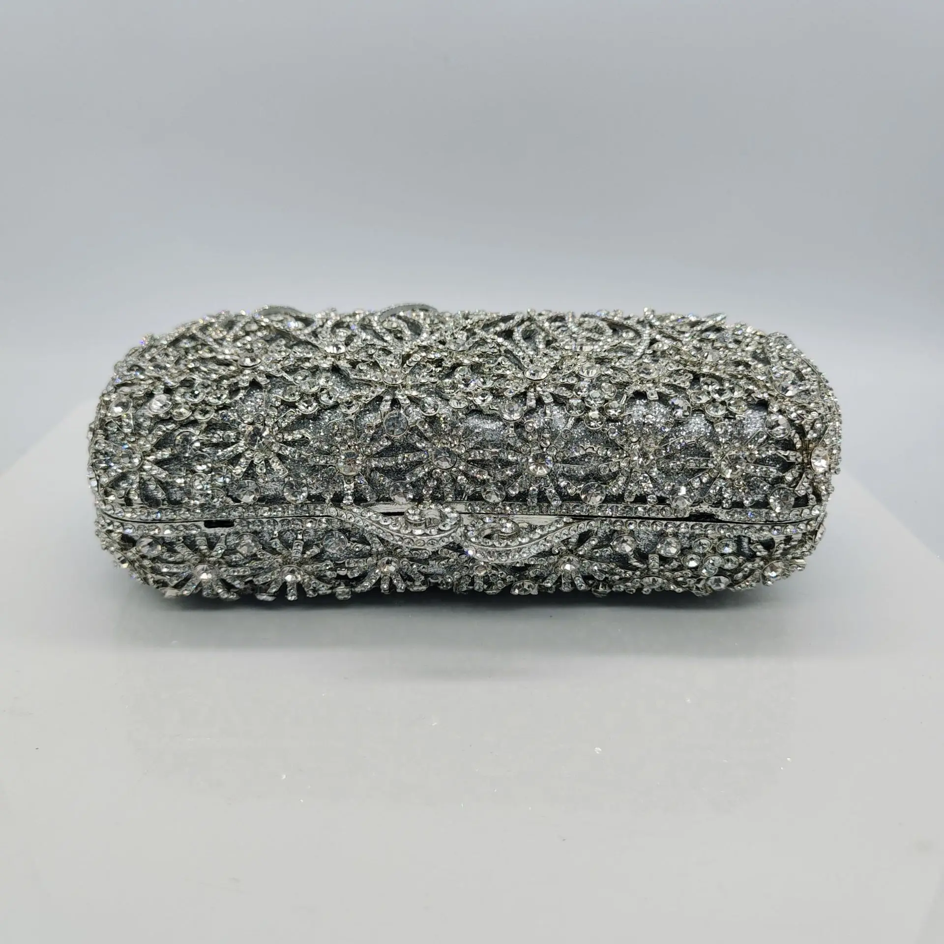 Neue Diamant-Abendtasche, Bankett-Party-Clutch, Kristall-Diamant-Damentasche, Clutch – Detail 7