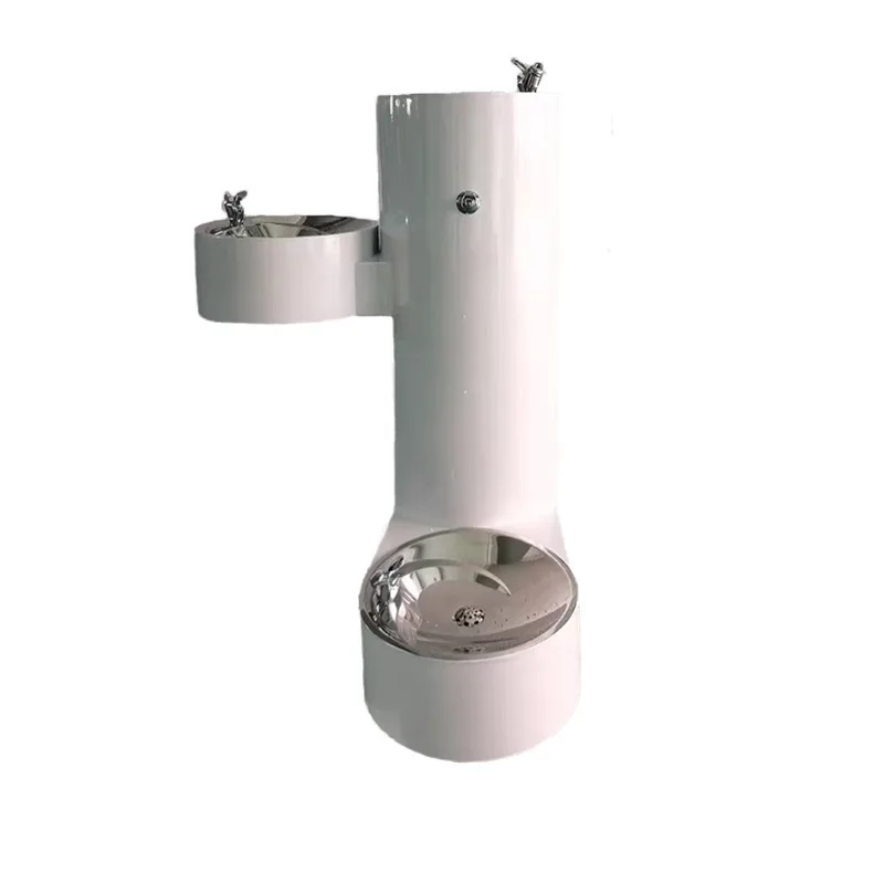YWL public outdoor garden direct drinking water table with pet water dispenser