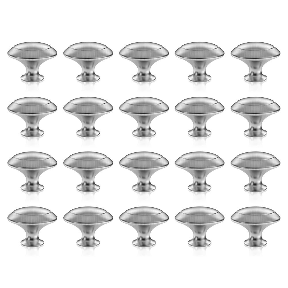 10/20/25pcs 30mm Stainless Steel Door Knobs Cupboard Drawer Pull Kitchen Cabinet Door Wardrobe Handles Hardware